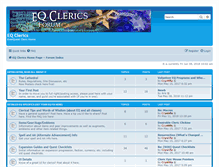 Tablet Screenshot of eqclerics.org